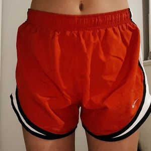 RED NIKE SHORTS